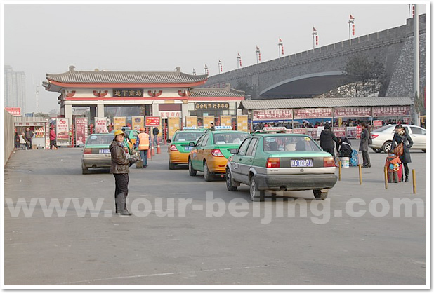 Xian Railway Station Taxi terminal